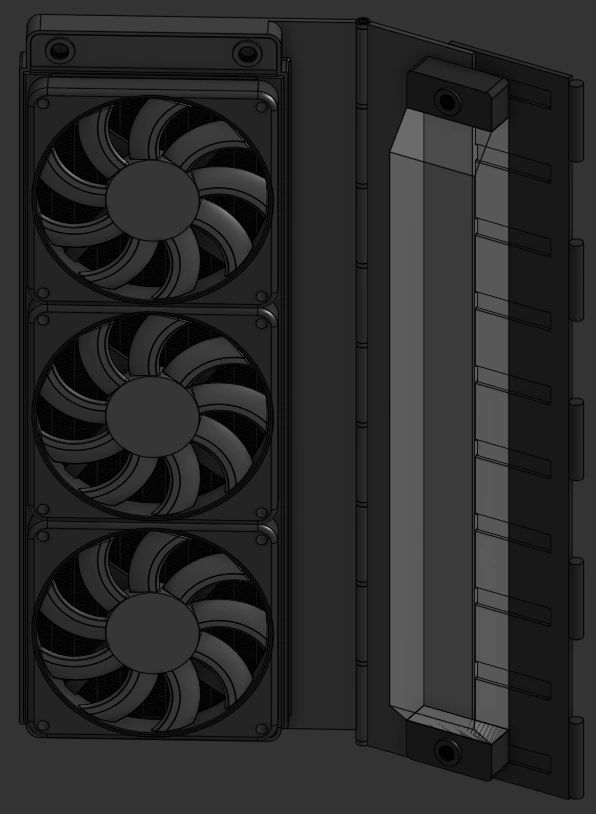 The inner left section with the left wing